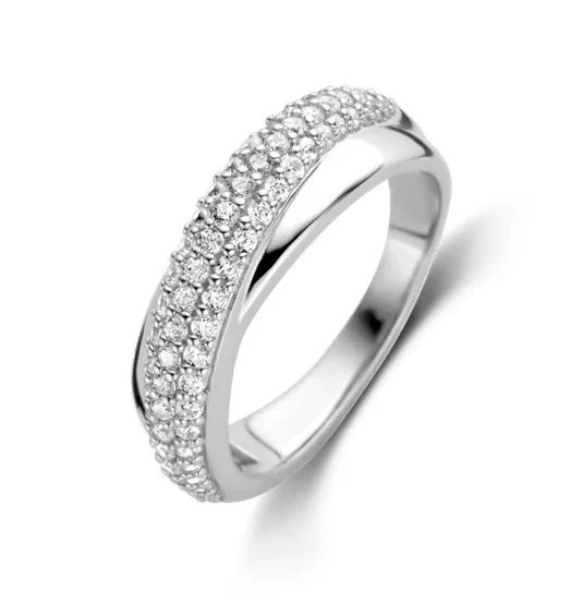 Anillo Ti Sento Milano Mujer in Plata Zircone 12281ZI/52 - 12281ZI/52